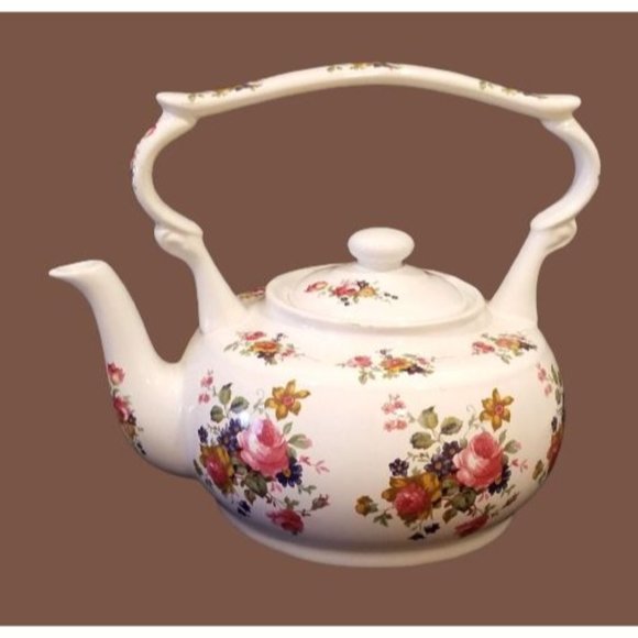 Arthur Wood Dining Arthur Wood Large Vintage Porcelain Teapot 6333